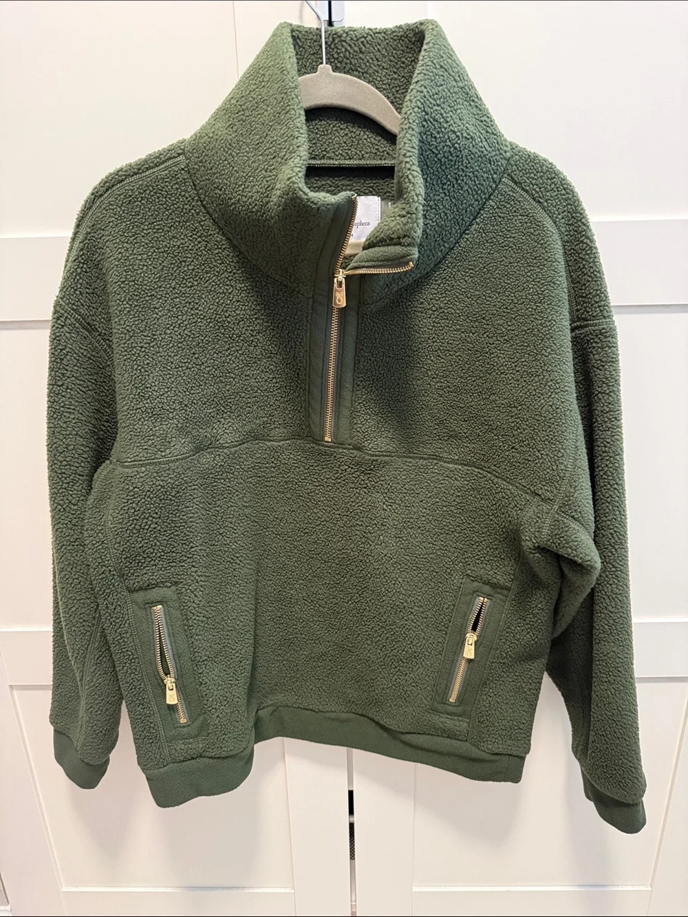Dudley Stephens - Half-Zip Sherpa Pullover - medium